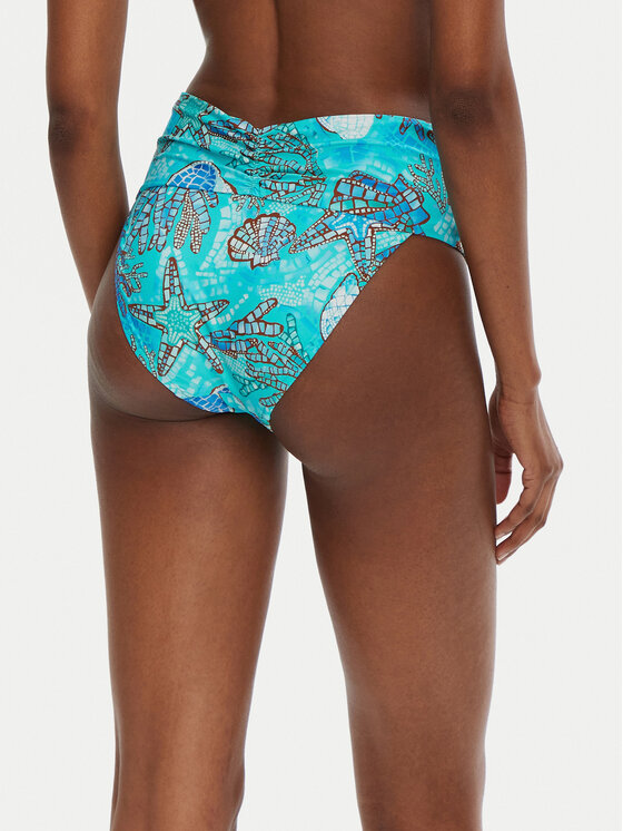 Seafolly Seafolly Bikini-Unterteil La Mer 40742-214 Türkisfarben