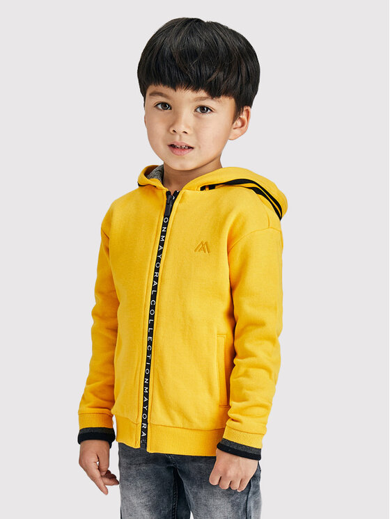 Felpa 4425 Giallo Regular Fit