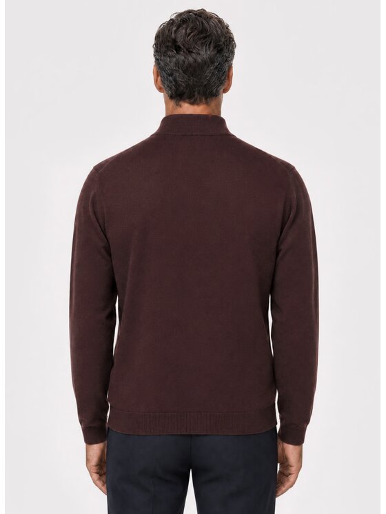 Pako Lorente Pako Lorente Sweter P26WN-2X-009 Brązowy Slim Fit