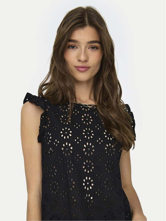 JDY JDY Palaidinė Vola 15312383 Juoda Regular Fit