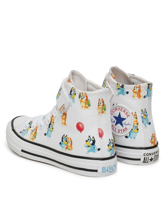 Converse Converse Кеди Converse x Bluey Chuck Taylor All Star Easy On A16463C Білий