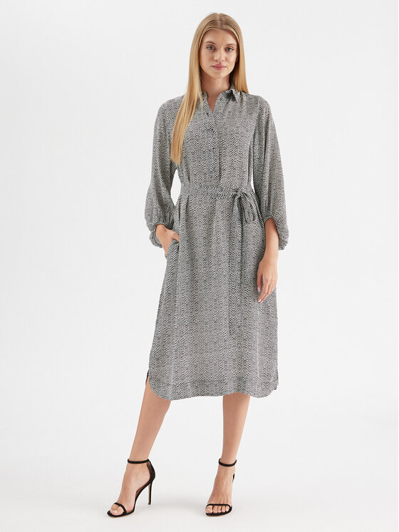 Fransa Fransa Ikdienas kleita 20611667 Melns Regular Fit