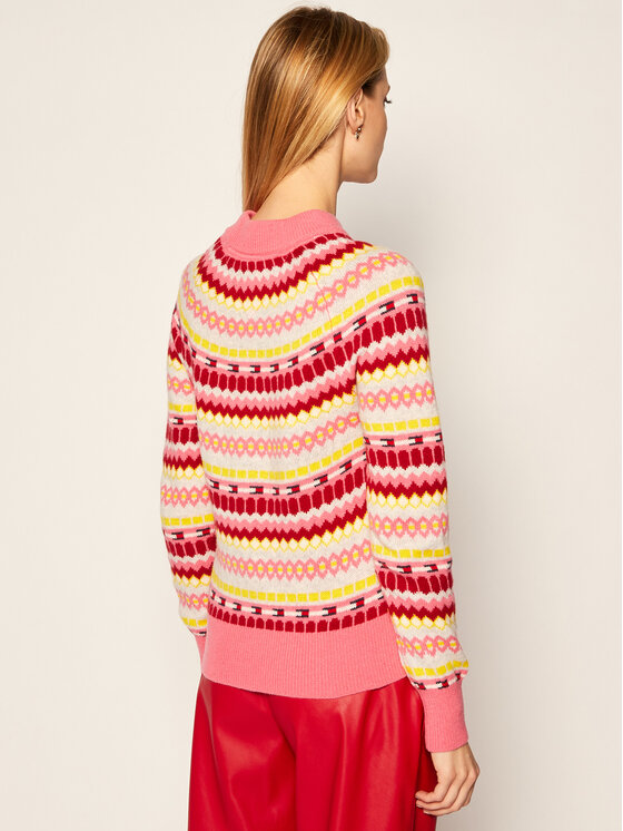 Tommy Jeans Tommy Jeans Sweter Fairisle DW0DW08859 Kolorowy Regular Fit