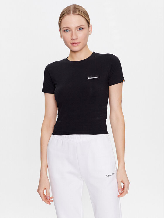 Ellesse T-krekls Chelu SGR17949 Melns Regular Fit