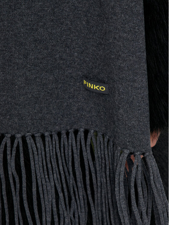 PINKO PINKO Sciarpa Ojos Azules Sciarpa AI 24-25 BLK01 104313 A26I Grigio