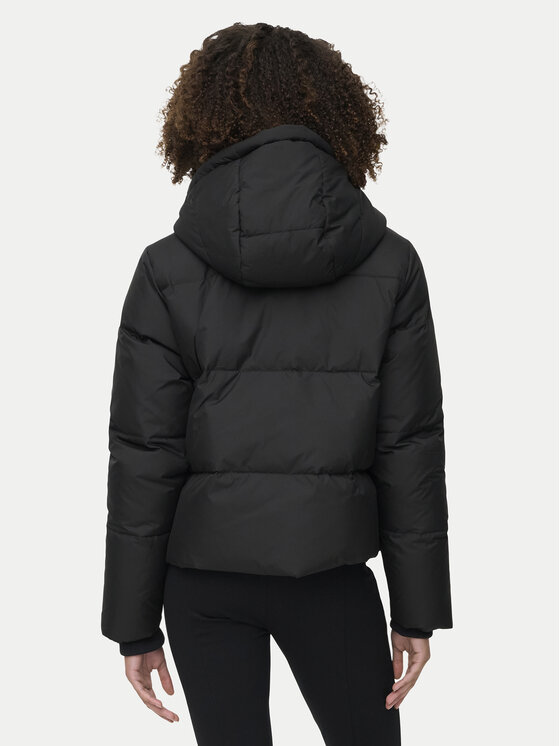 ONLY ONLY Пухено яке Alice 15316455 Черен Regular Fit