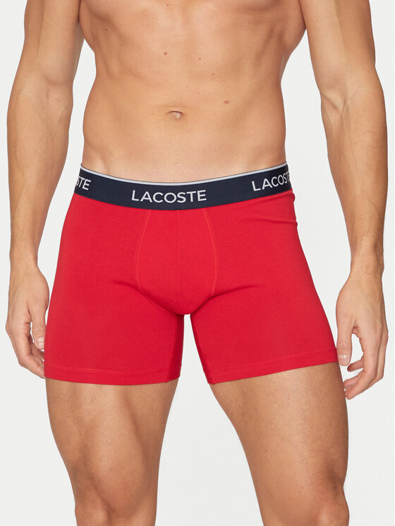 Lacoste Lacoste Set od 3 para bokserica 6H3420 Šarena