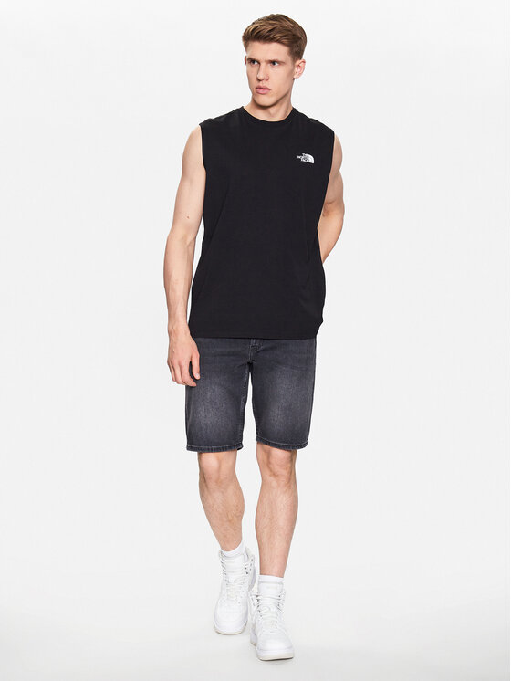 The North Face The North Face Tank top Simple Dome NF0A5IGX Μαύρο Regular Fit
