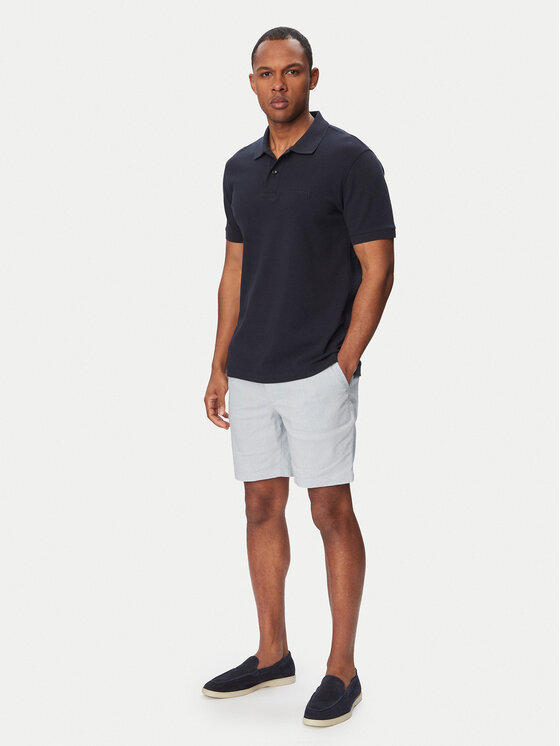 BOSS BOSS Szorty materiałowe Kane1 50557537 Niebieski jasny Regular Fit