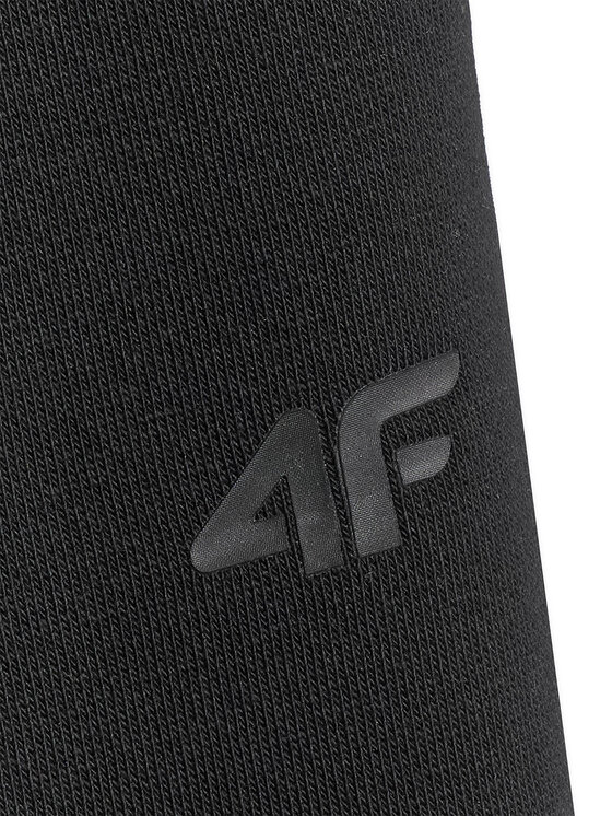 4F 4F Spodnie dresowe NOS Czarny Regular Fit