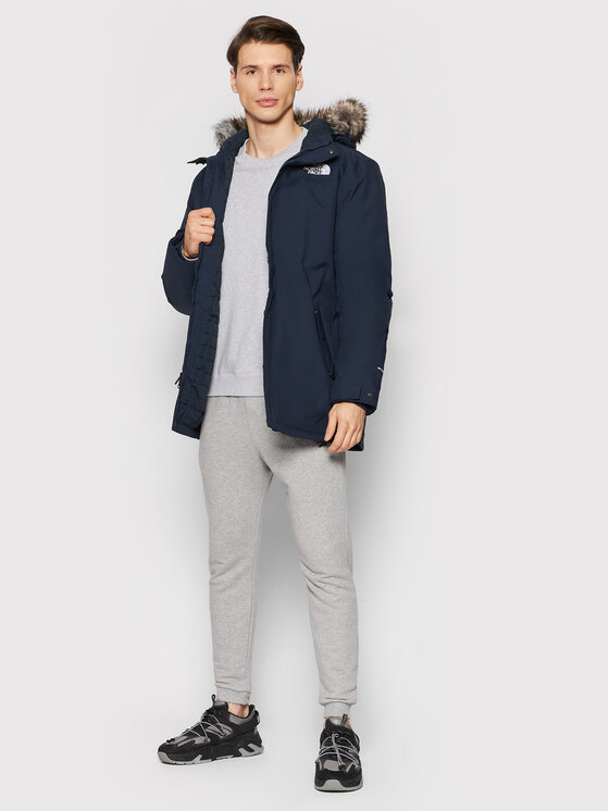 The North Face The North Face Parka Rec Zaneck NF0A4M8H Granatowy Regular Fit