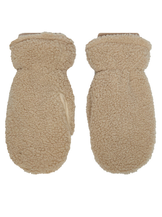ONLY Dámske rukavice Thea Teddy 15323520 Écru