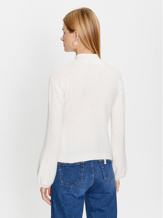 Liu Jo Liu Jo Pullover CF3261 MA86N Écru Regular Fit