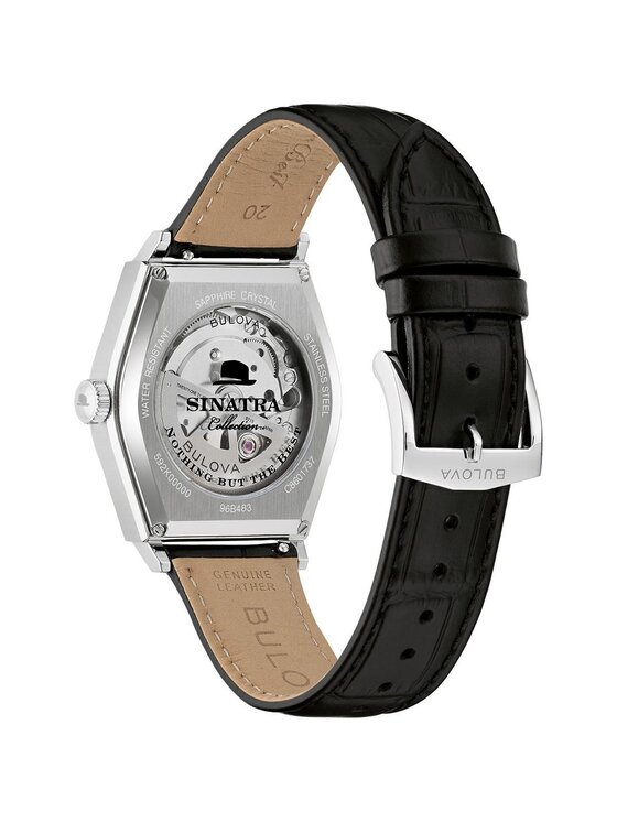 Bulova Bulova Zegarek 96B483 Czarny