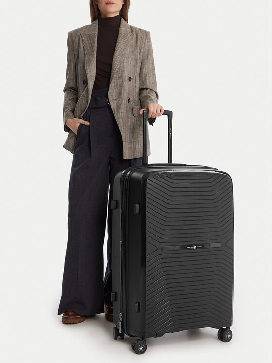 Beverly Hills Polo Club Beverly Hills Polo Club Velik kovček CEO-BHPC-WAL-007-L Črna