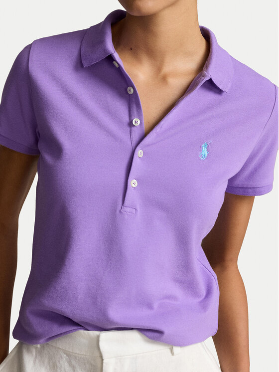 Polo Ralph Lauren Polo Ralph Lauren Polokošeľa 211870245012 Fialová Slim Fit