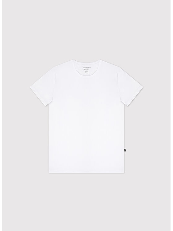 Pako Lorente Pako Lorente T-Shirt P000B-TT-002 Biały Slim Fit