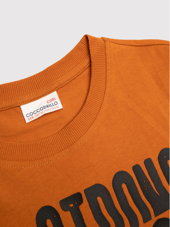 Blusa ZC1143101STR Arancione Regular Fit