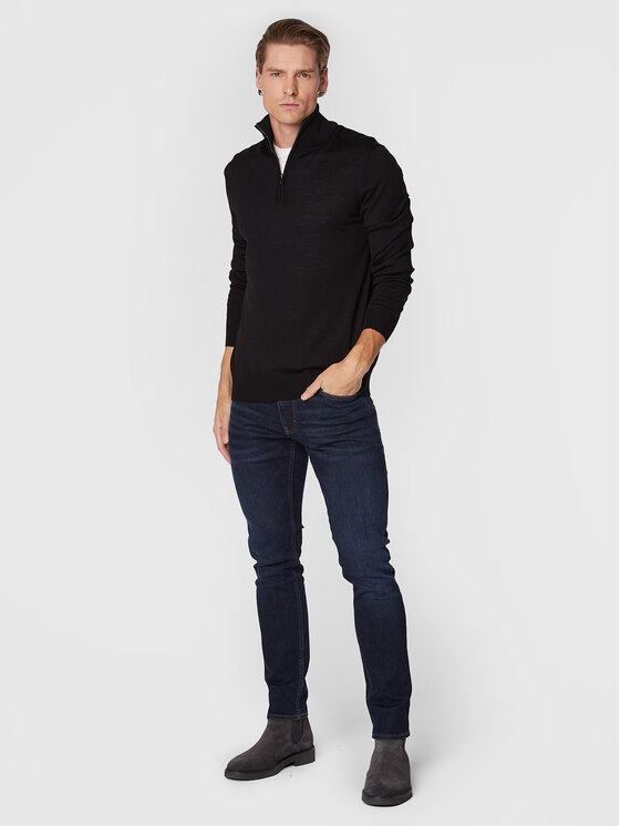 JOOP! JOOP! Πουλόβερ 17 Jk-03Dario 30032603 Μαύρο Regular Fit