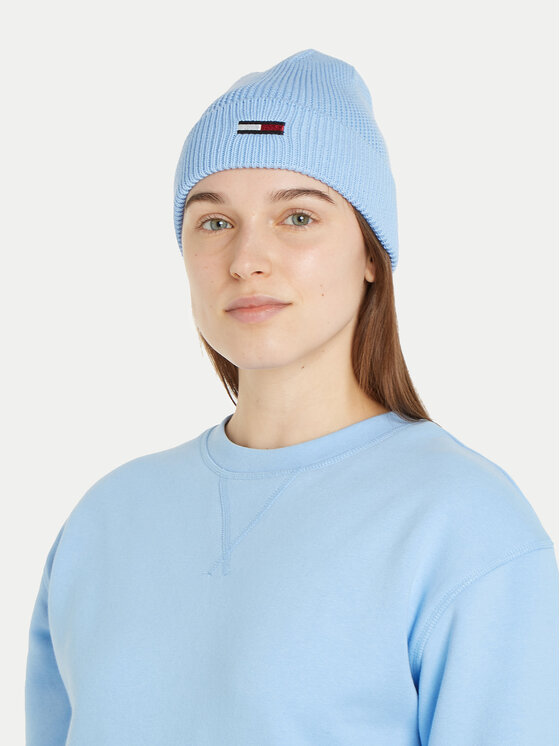 Tommy Hilfiger Tommy Hilfiger Шапкa Elongated Flag AW0AW16777 Голубий