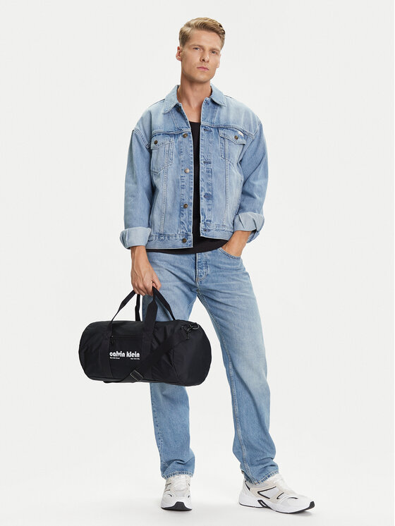 Calvin Klein Jeans Calvin Klein Jeans Σάκος Ckj Graphic Ck Crossbody Duffle LV04G3163G Μαύρο