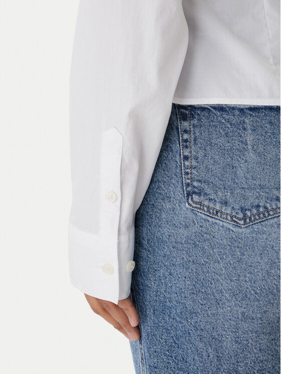 Guess Jeans Guess Jeans Krekls W6RH66 WH7P1 Balts Regular Fit