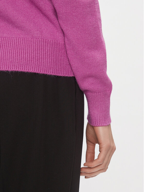 Vila Vila Pulover Ril 14092042 Violet Regular Fit