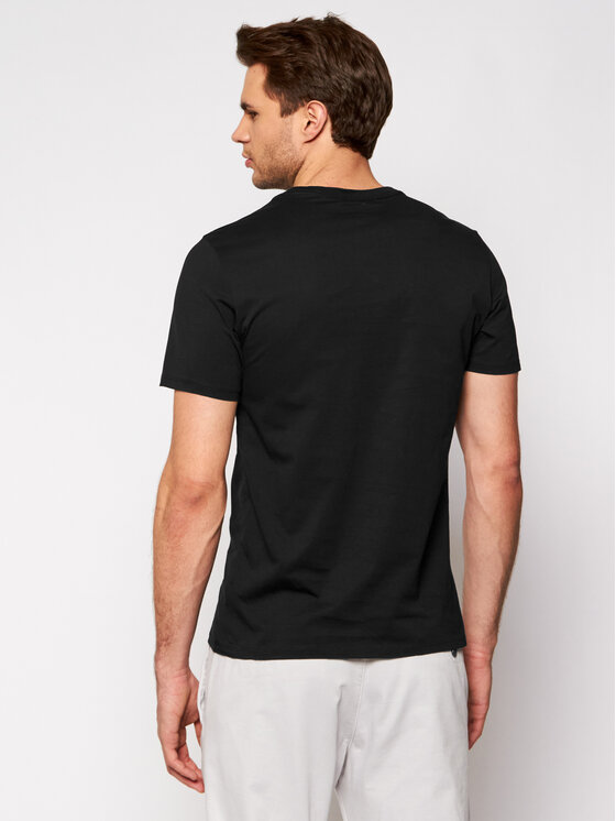 T-shirt Tone-On-Tone Logo M82P64 R7HD0 Nero