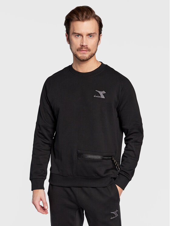 Felpa Drift 102.178669 Nero Relaxed Fit