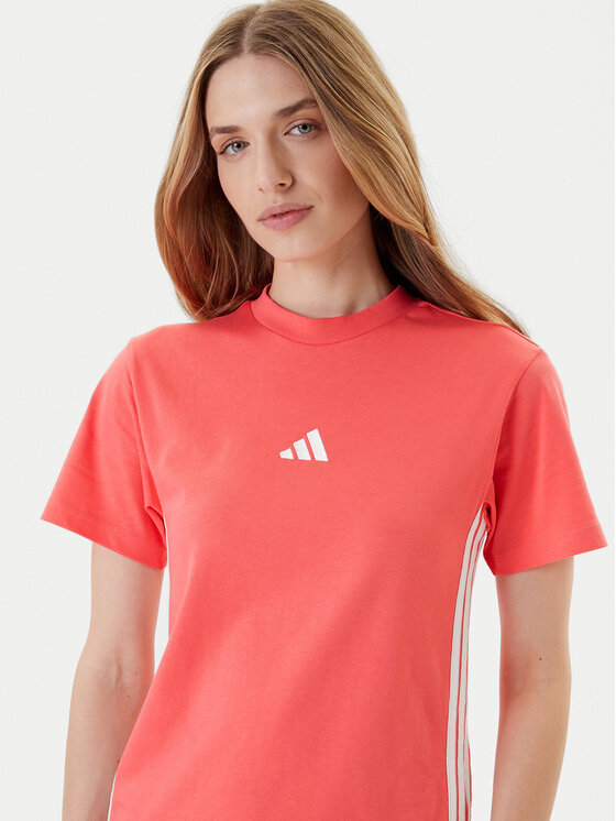 adidas adidas T-Shirt Essentials 3-Stripes KE4377 Korallenfarben Regular Fit