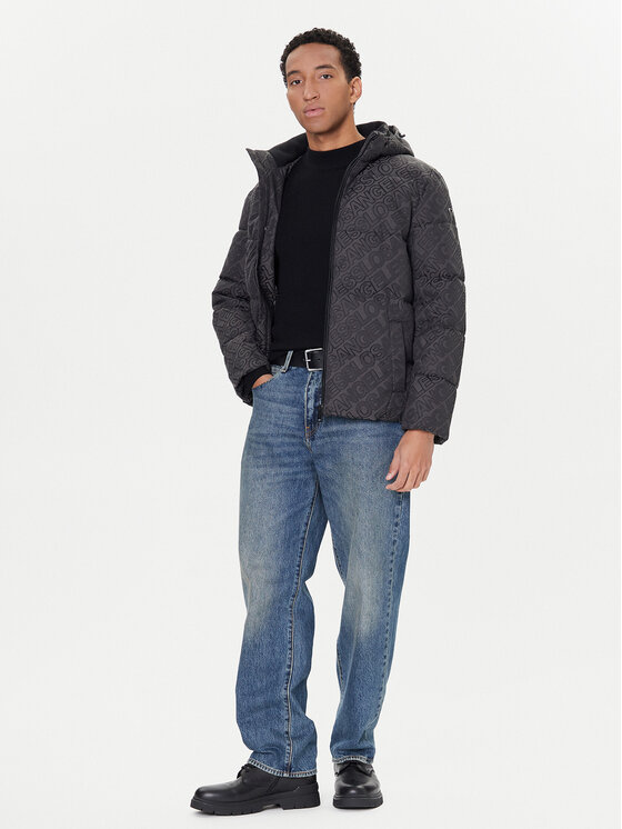 Guess Guess Μπουφάν χειμωνιάτικο M5BL2D W2752 Γκρι Regular Fit