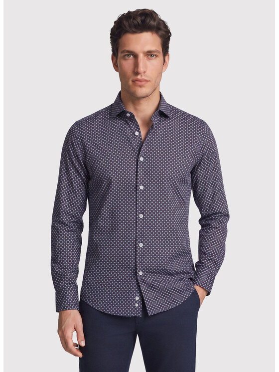 Pako Lorente Pako Lorente Koszula P26WF-1X-031 Brązowy Slim Fit