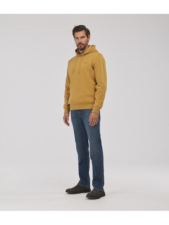 Lee Cooper Lee Cooper Bluza NESTOR Żółty ciemny Regular Fit