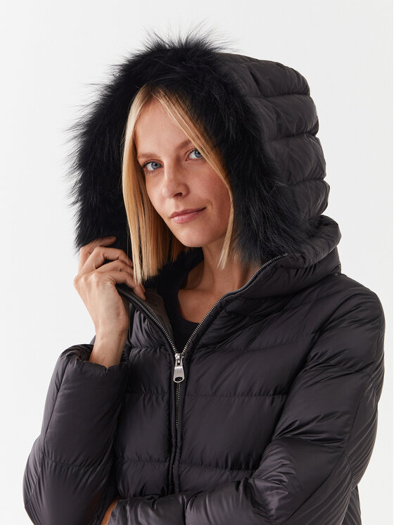 Hetregó Hetregó Μπουφάν πουπουλένιο Hanna 8M602F 22WD02 Μαύρο Regular Fit