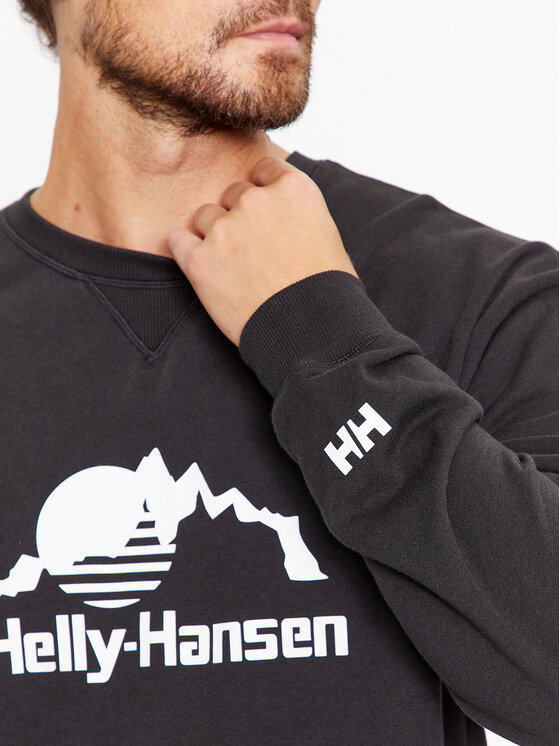 Helly Hansen Helly Hansen Felpa Yu Crew Sweater 2.0 53891 Nero Regular Fit