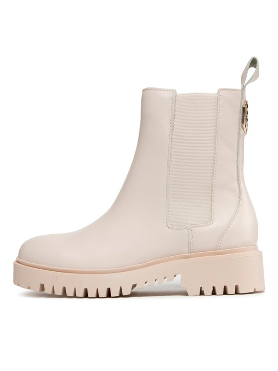 Guess Guess Боти тип челси Oakess FL7OAK LEA10 Бежов