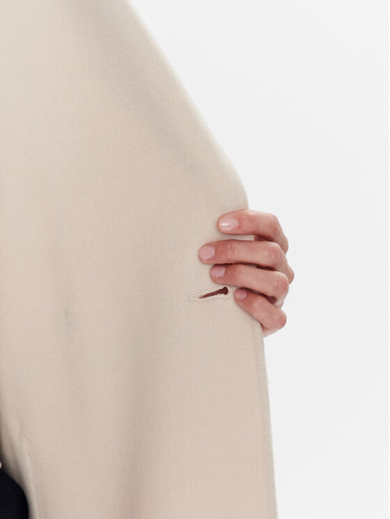 Weekend Max Mara Weekend Max Mara Vilnas mētelis Selz 2350110337 Bēšs Regular Fit