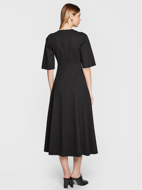 Abito da cocktail F3SI23 Nero Regular Fit