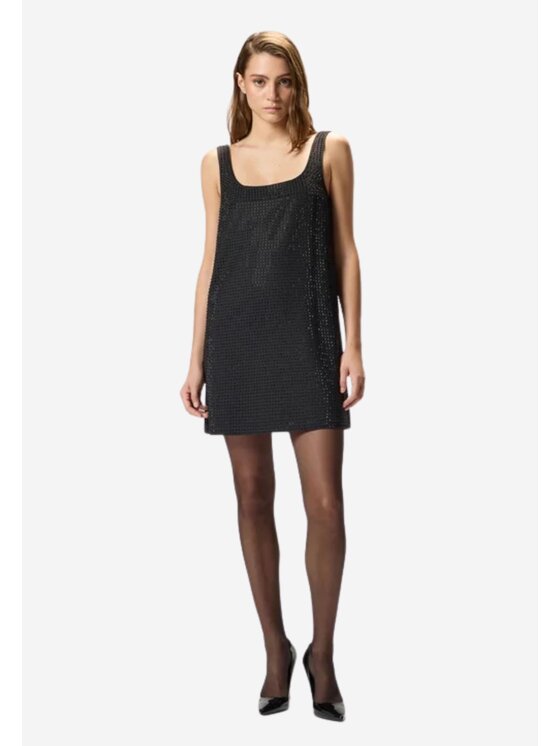 PINKO PINKO Sukienka AROA ABITO Czarny Regular Fit