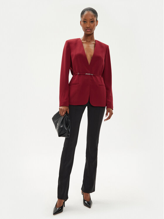 Calvin Klein Calvin Klein Піджак K20K207154 Червоний Slim Fit