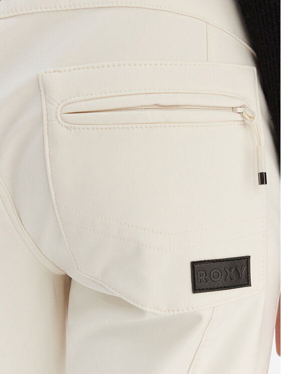 Roxy Roxy Lumelauapüksid Rising High ERJTP03295 Valge Skinny Fit