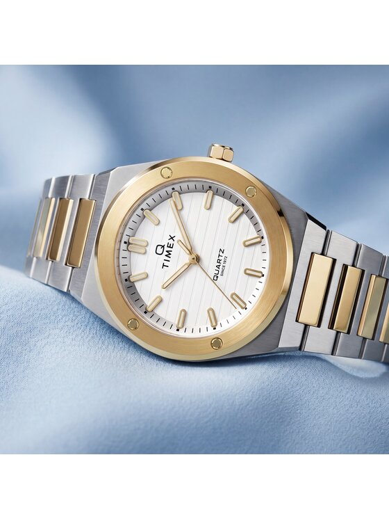 Timex Timex Zegarek TW2Y81900 Złoty