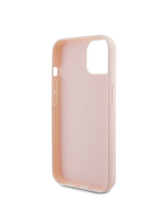 KARL LAGERFELD KARL LAGERFELD Etui na telefon 3D Rubber Glitter Logo Różowy