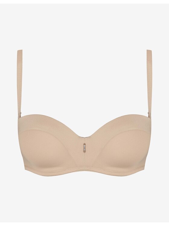 Esotiq Esotiq Biustonosz push-up 34377-80X Beżowy