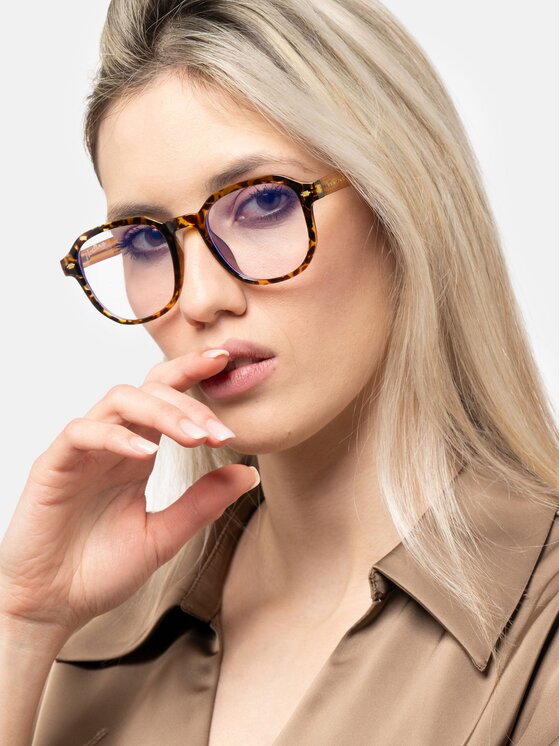 Herling Herling Occhiali con filtro luce blu Langley Marrone