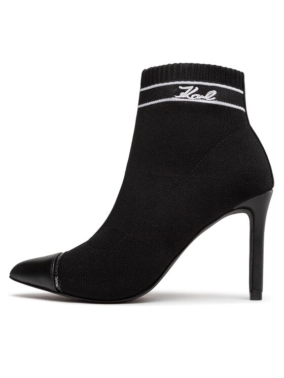 KARL LAGERFELD KARL LAGERFELD Škornji KL31352 Črna