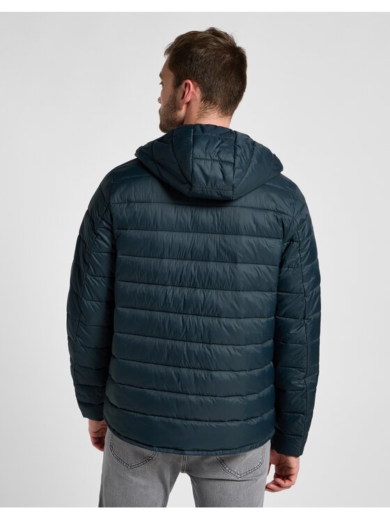 Lee Lee Kurtka przejściowa PUFFER JACKET Zielony Regular Fit