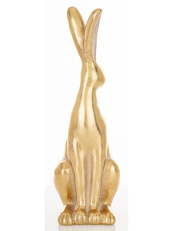 MIAhome MIAhome Figurka królik 24,5x8,5x10 cm SVELTA-2 small Złoty
