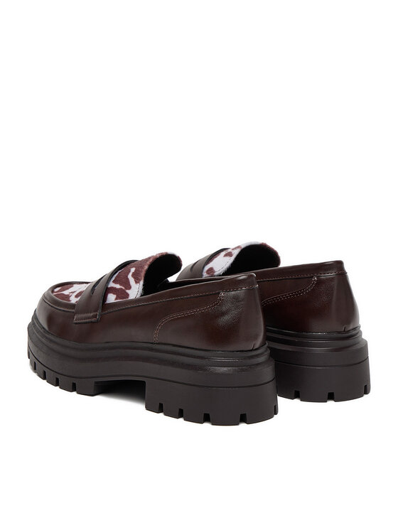 JENNY JENNY Loafersy CEO-HY25720-2 Hnědá