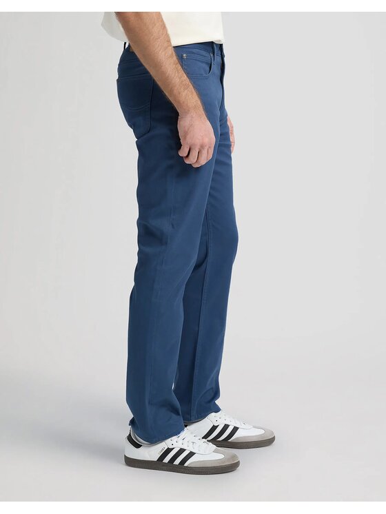 Lee Lee Jeansy DAREN ZIP FLY Niebieski Straight Fit
